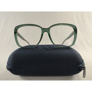 INVU Sunglasses Frames Only 264-C3 Transparent Green Cat Eye Frame Swiss Eyewear